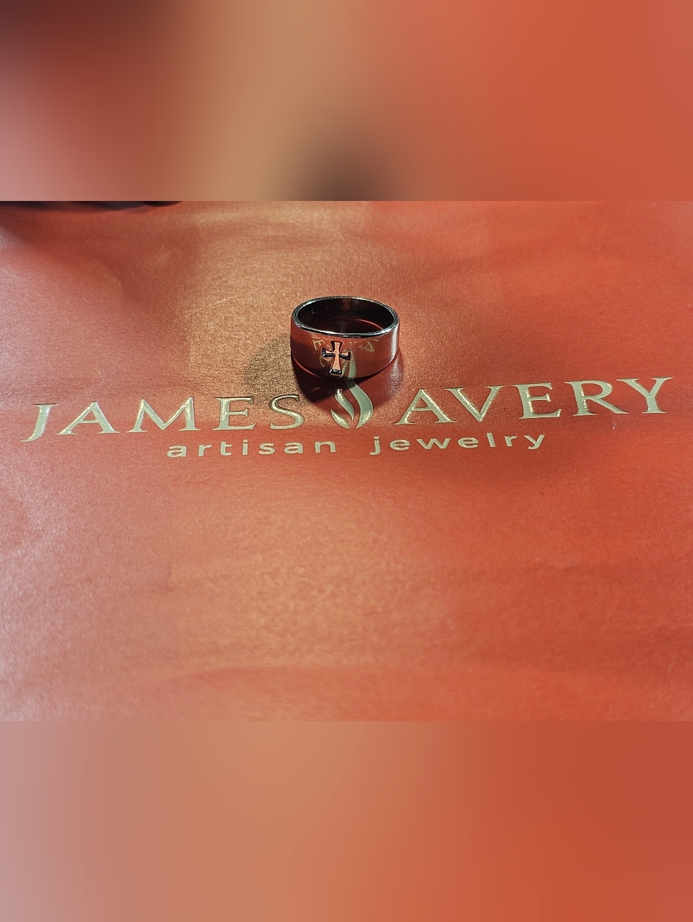 James Avery Sterling Crosslet Ring